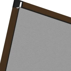 tectake Vliegenhor voor raamkozijnen - 100 x 120 cm - Bruin