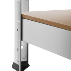 tectake Werkplaatsrek, Zilver