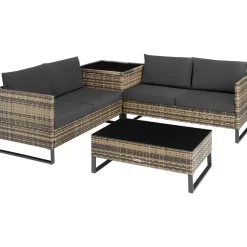 tectake Wicker loungeset Ostuni, Natuur