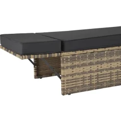 tectake Wicker loungesofa Corfu, Natuur