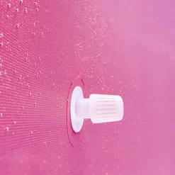 tectake Zwembad rechthoekig met filterpomp 300 x 207 x 70 cm, Pink