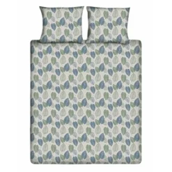 Ten Cate Katoenen Dekbedovertrek - 140x200/220 cm - Graphic Leaves