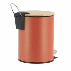 Tendance Badkamer prullenbak Bamboo vibe - soft close - 3 ltr