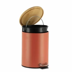 Tendance Badkamer prullenbak Bamboo vibe - soft close - 3 ltr