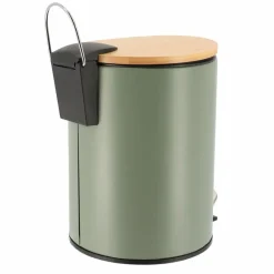 Tendance Badkamer prullenbak Bamboo vibe - soft close - 3 ltr