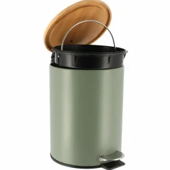 Tendance Badkamer prullenbak Bamboo vibe - soft close - 3 ltr