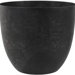 Ter Steege Plantenpot - zwart - kunststof - 45 x 38 cm