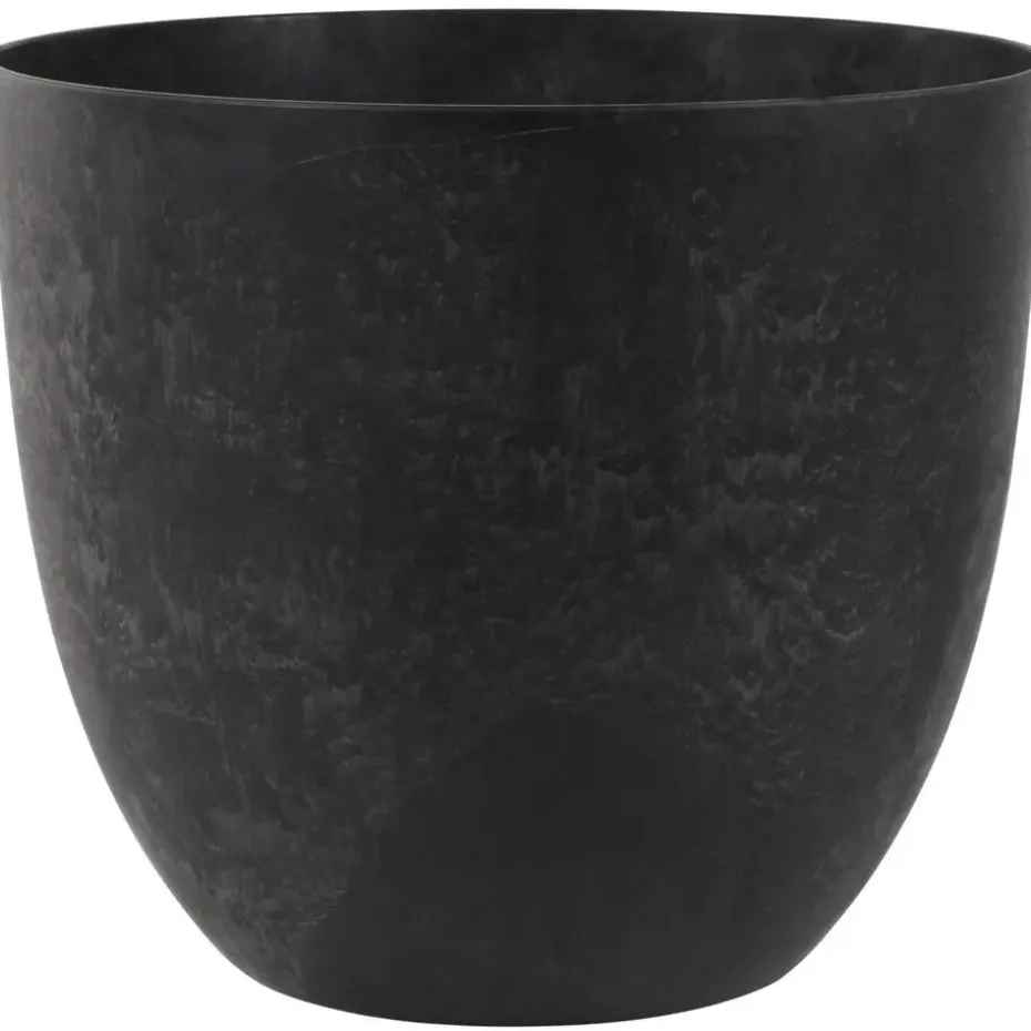 Ter Steege Plantenpot - zwart - kunststof - 45 x 38 cm