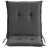 Terrasstoelkussen Brest - grijs - 100x50 cm