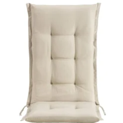 Terrasstoelkussen Brest - zand - 120x50 cm