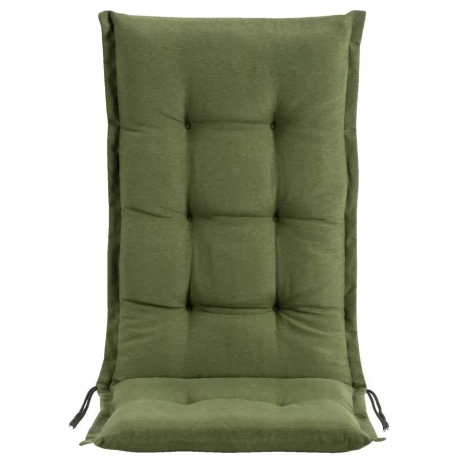 Terrasstoelkussen Brest - donkergroen - 120x50 cm