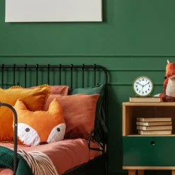 TFA wekker - alarmklok - olijf groen - 11 x 11 cm - kunststof