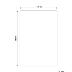 THANE - Outdoor kleed - Roze - 120 x 180 cm - Polypropyleen