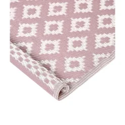 THANE - Outdoor kleed - Roze - 120 x 180 cm - Polypropyleen