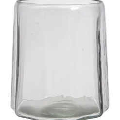 Theelichthouder Dily - zand - 12,5xØ12 cm