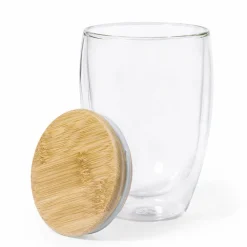 Thermische koffieglazen/theeglazen - dubbelwandig - 350 ml