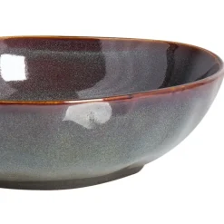 THYME - Diepe borden set van 4 - Donkergroen - Steengoed