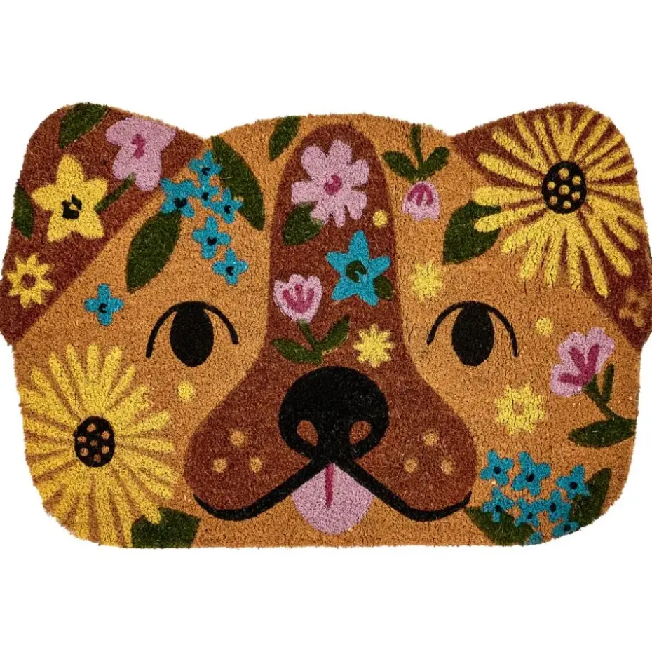 TIBIG - Deurmat - Meerkleurig - 60 x 90 cm - Kokos