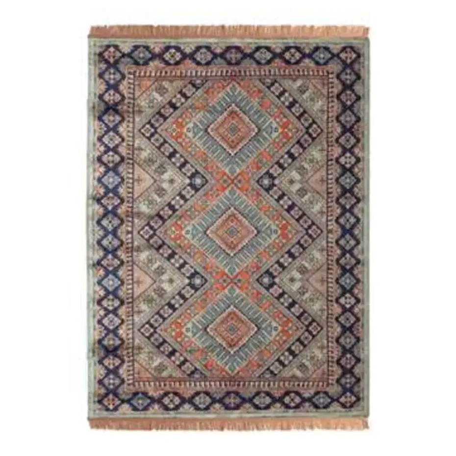 Tier Vintage Vloerkleed Khepera Groen