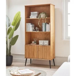 TIMMINS - Boekenkast - Lichthout - Dennenhout