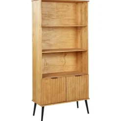 TIMMINS - Boekenkast - Lichthout - Dennenhout