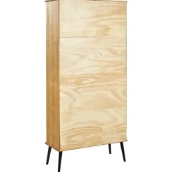 TIMMINS - Boekenkast - Lichthout - Dennenhout