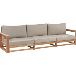 TIMOR II - Tuinbank 3-zits - Lichthout - Gecertificeerd Acaciahout
