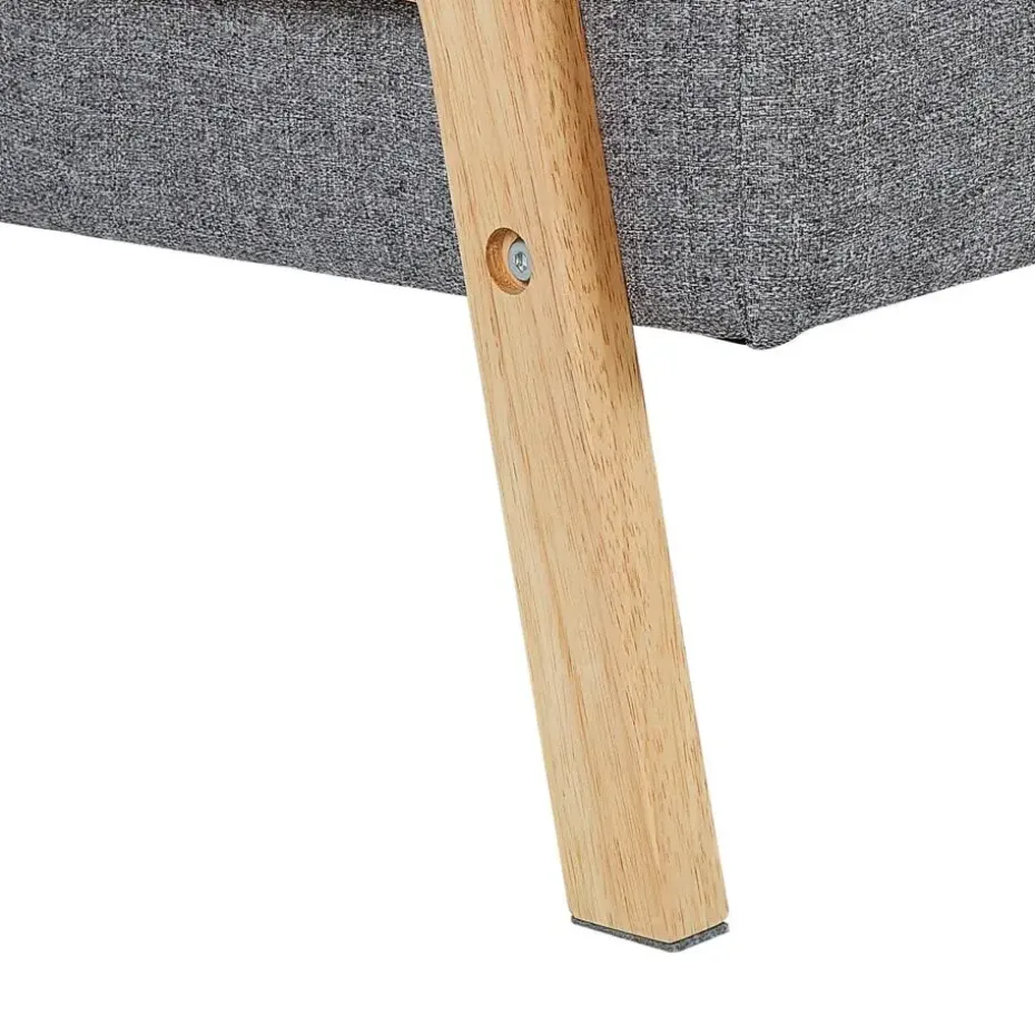 TJORN - Slaapbank - Lichtgrijs - Polyester