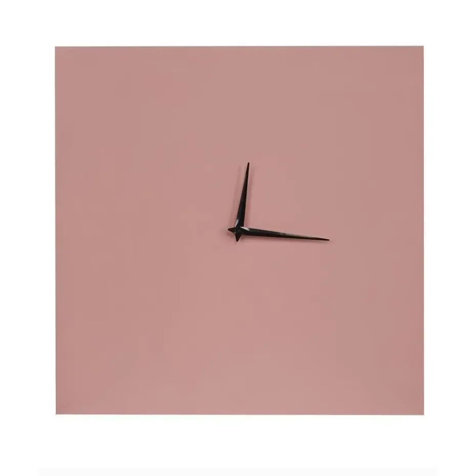 TOMAR - Wandklok - Roze - Ijzer