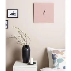 TOMAR - Wandklok - Roze - Ijzer