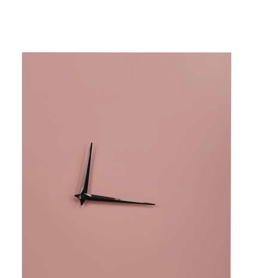 TOMAR - Wandklok - Roze - Ijzer
