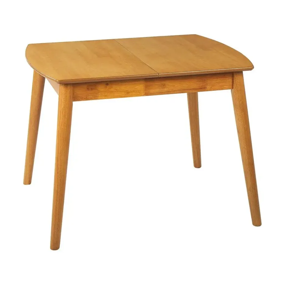 TOMS - Uitschuifbare eettafel - Lichthout - 100/130 x 80 cm - MDF