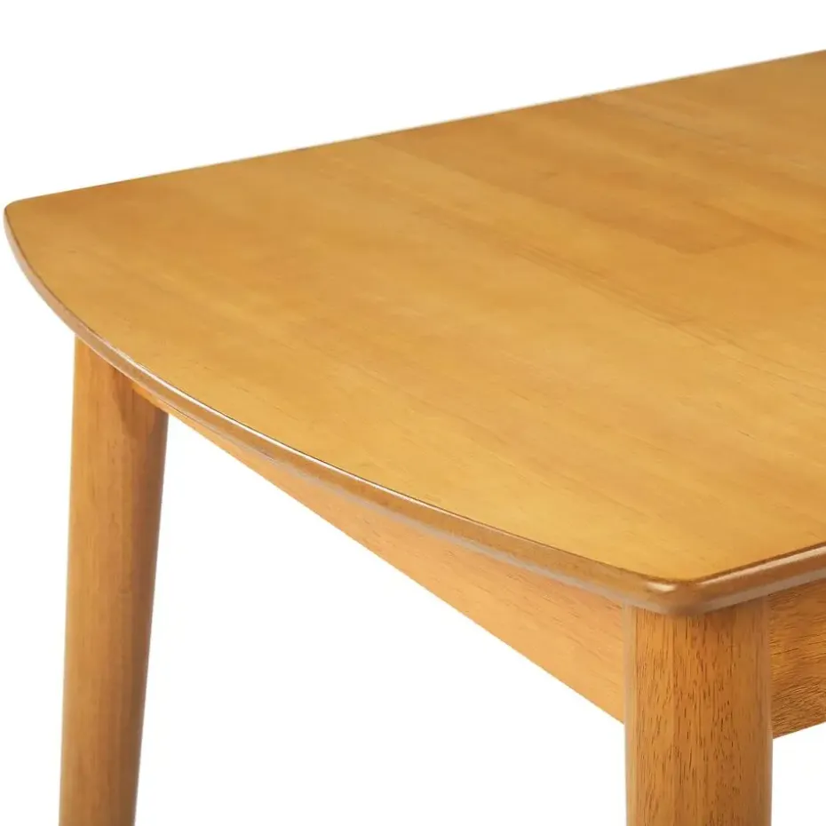 TOMS - Uitschuifbare eettafel - Lichthout - 100/130 x 80 cm - MDF