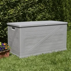 Toomax Wood opbergbox - 420L - Grijs