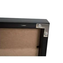 TORCY - Staande spiegel - Zwart - Synthetisch materiaal