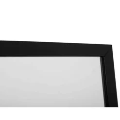 TORCY - Staande spiegel - Zwart - Synthetisch materiaal