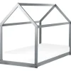 TOSSE - Kinderbed - Grijs - 90 x 200 cm - Hout