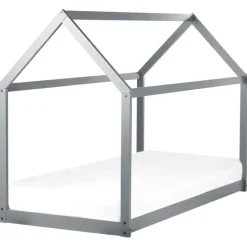 TOSSE - Kinderbed - Grijs - 90 x 200 cm - Hout