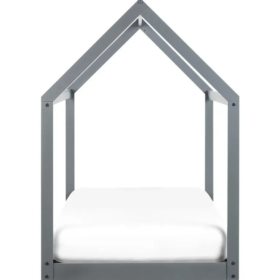 TOSSE - Kinderbed - Grijs - 90 x 200 cm - Hout