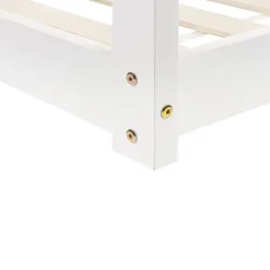 TOSSE - Kinderbed - Wit - 90 x 200 cm - Hout