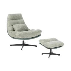 TOVIK - Fauteuil - Groen - Stof