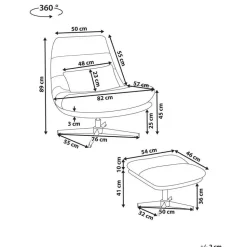 TOVIK - Fauteuil - Groen - Stof