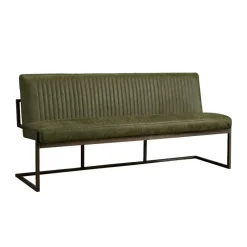 Tower Living Eetkamerbank Ferro Groen 205x65x87cm