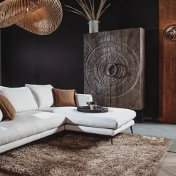 Tower living Padua wandkast manghout 2 deurs 120x48x190cm