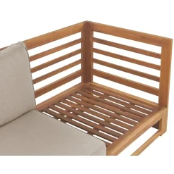 TRANI - Loungebank 2-zits - Lichthout - Acaciahout