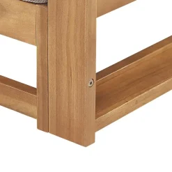 TRANI - Loungebank 2-zits - Lichthout - Acaciahout