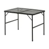 Travellife Greccio inklapbare kampeertafel mesh black - 90x60x66,5 cm