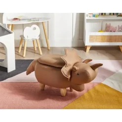 TRICERATOPS - Dierenpoef - Bruin - Polyester