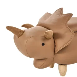 TRICERATOPS - Dierenpoef - Bruin - Polyester