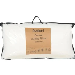 TRIGLAV - Hoofdkussen hoog - Wit - 80 x 80 cm - Polyester